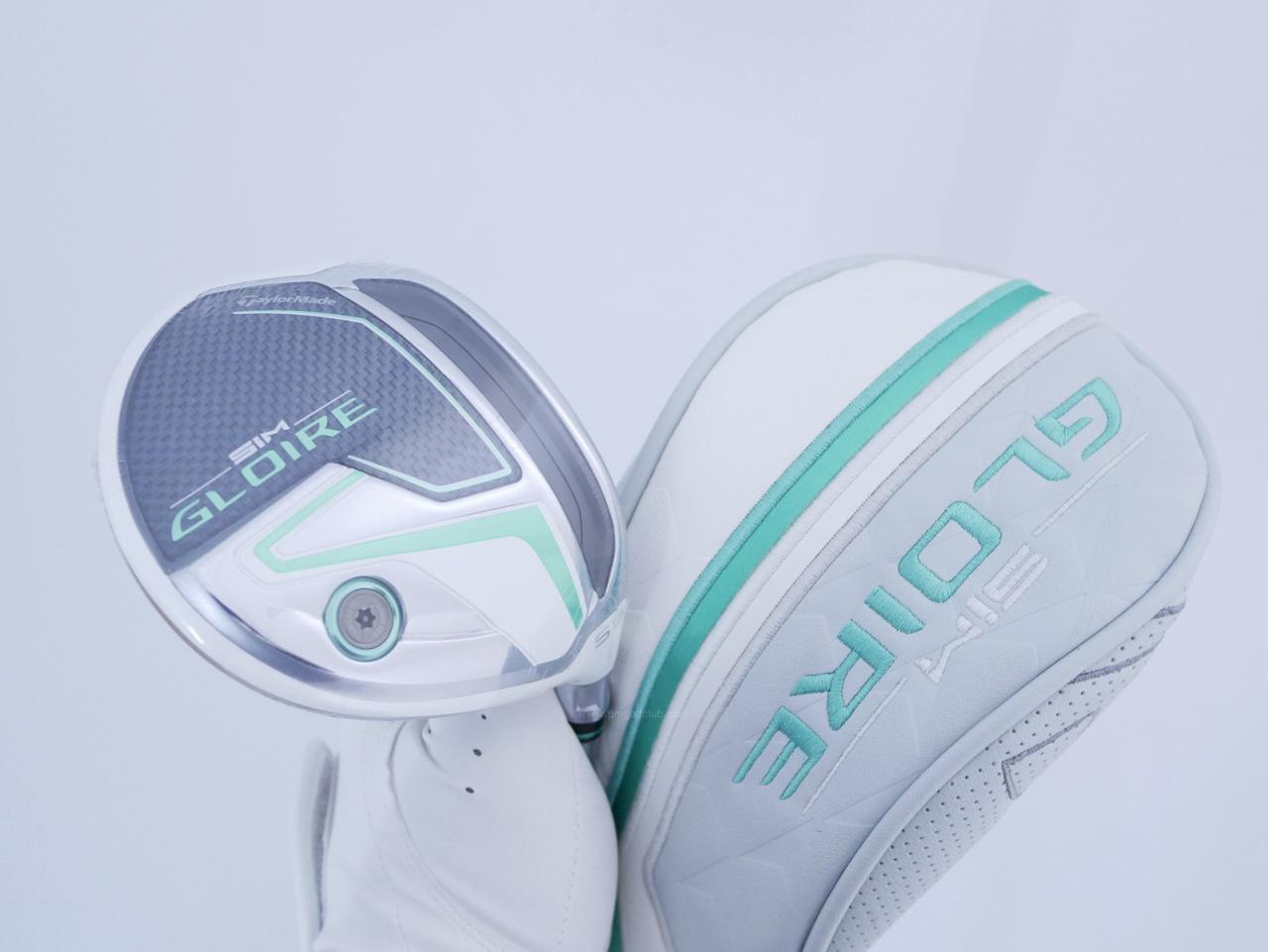 Lady club : All : **ของใหม่ ยังไม่แกะพลาสติก** หัวไม้ 5 Taylormade SIM GLOIRE (รุ่นปี 2021 รุ่นท๊อปสุด Japan Spec) Loft 19 Flex L