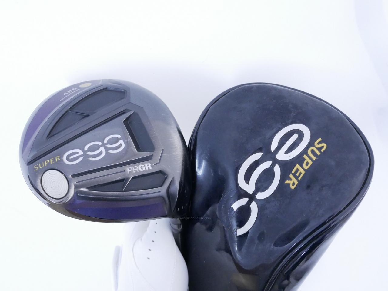 Lady club : All : ไดรเวอร์ PRGR Super EGG 480cc. (ปี 2021 หน้าเด้งเกินกฏ ตีไกลมาก) Loft 11.5 Flex L (M-30)