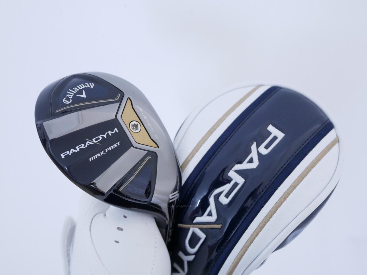Lady club : All : ไม้กระเทย Callaway Paradym MAX FAST (รุ่นปี 2023 Japan Spec.) Loft 24 ก้าน Mitsubishi ELDIO 40 Flex L