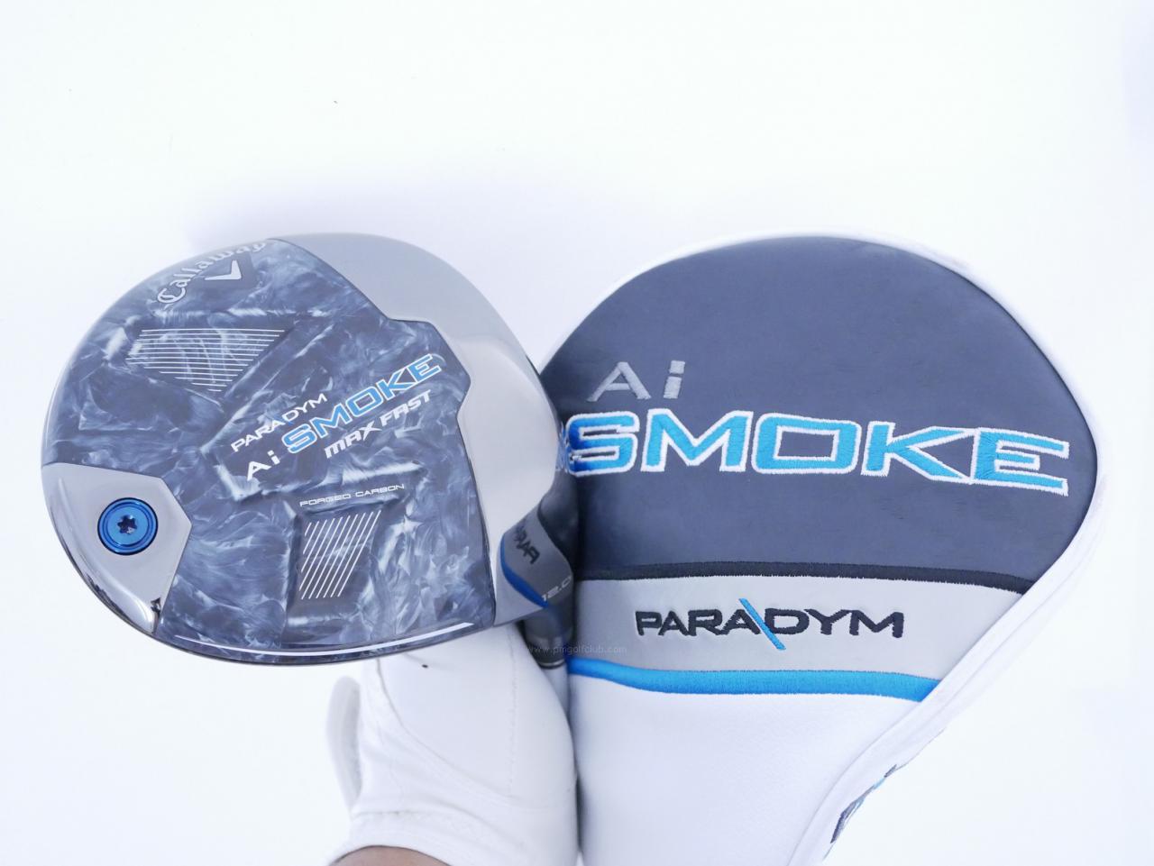 Lady club : All : ไดรเวอร์ Callaway Paradym Ai SMOKE MAX FAST (รุ่นปี 2024 Japan Spec.) Loft 12 ก้าน Mitsubishi ELDIO 40 Flex L