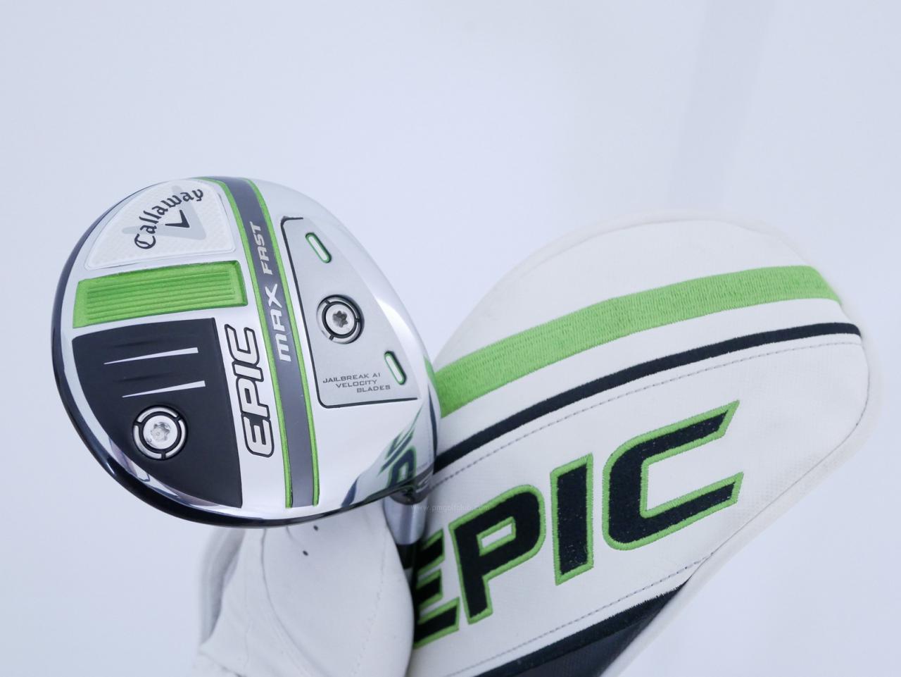 Lady club : All : หัวไม้ 3 Callaway EPIC MAX FAST (รุ่นปี 2021) Loft 15 ก้าน Mitsubishi ELDIO 40 Flex A (Lady)