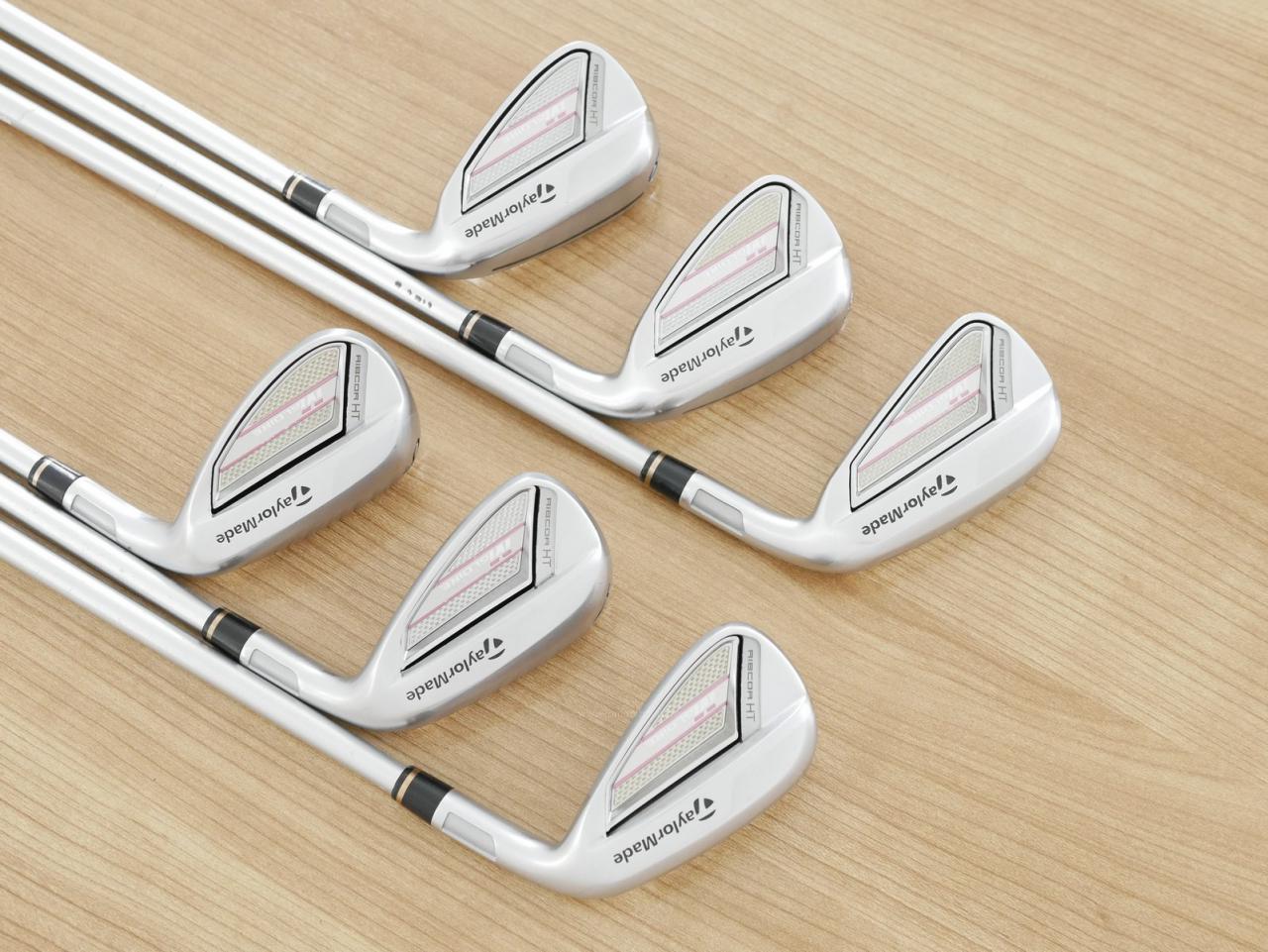 Lady club : All : ชุดเหล็ก Taylormade M GLOIRE (ออกปี 2019 รุ่นท๊อปสุด ไกลสุด Japan Spec) มีเหล็ก 7-Pw,Aw,Sw (6 ชิ้น) ก้าน Fujikura Speeder Evolution Flex L
