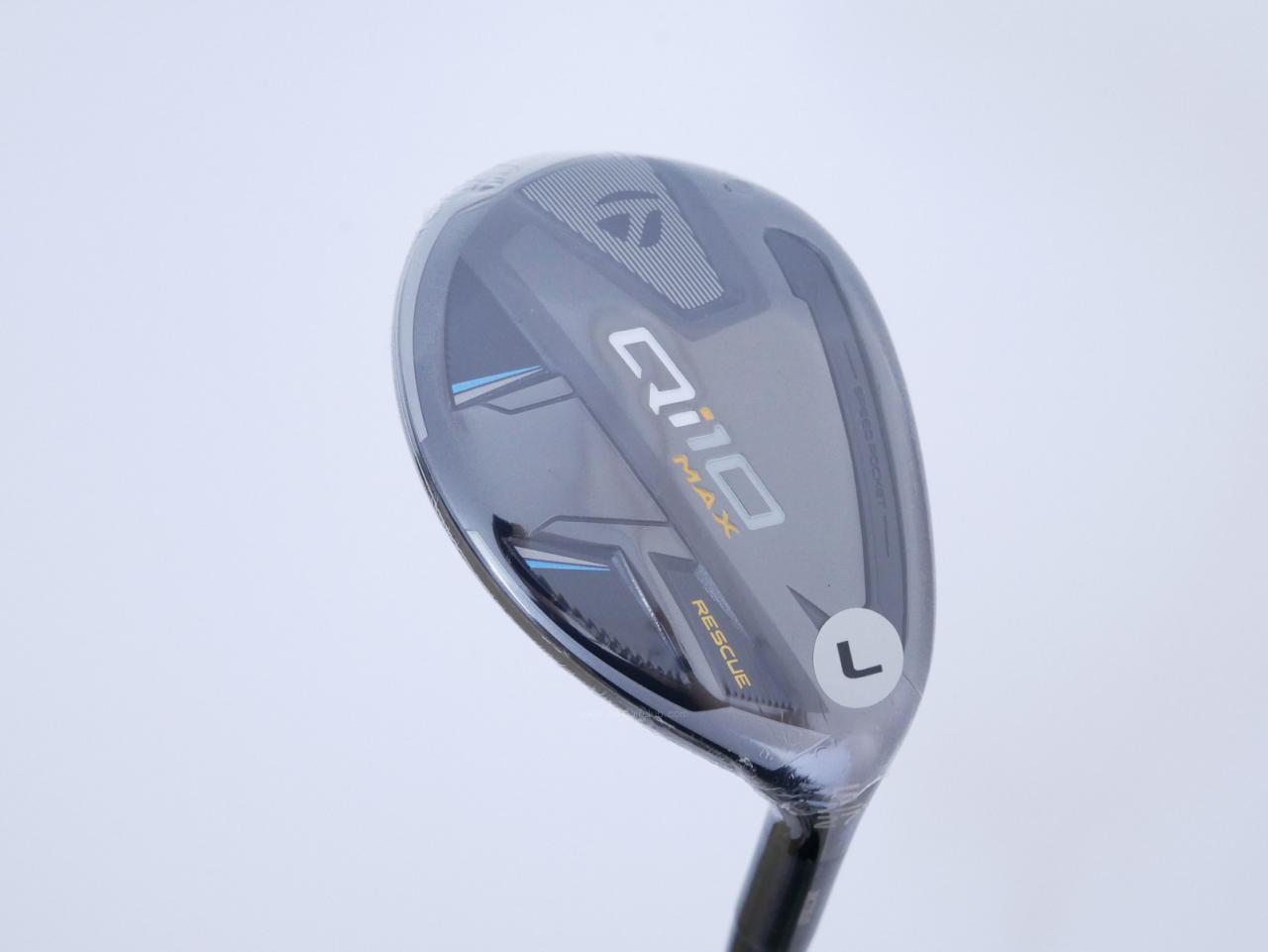Lady club : All : **ของใหม่ ยังไม่แกะพลาสติก** ไม้กระเทย Taylormade Qi10 MAX Rescue (ออกปี 2024) Loft 27 ก้าน Mitsubishi ELDIO TM40 Flex L