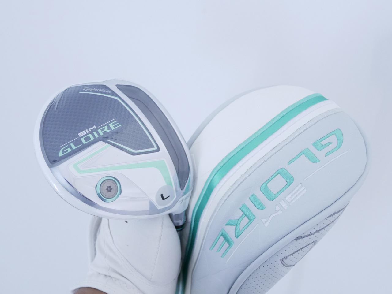 Lady club : All : **ของใหม่ ยังไม่แกะพลาสติก** หัวไม้ 7 Taylormade SIM GLOIRE (รุ่นปี 2021 รุ่นท๊อปสุด Japan Spec) Loft 22 Flex L