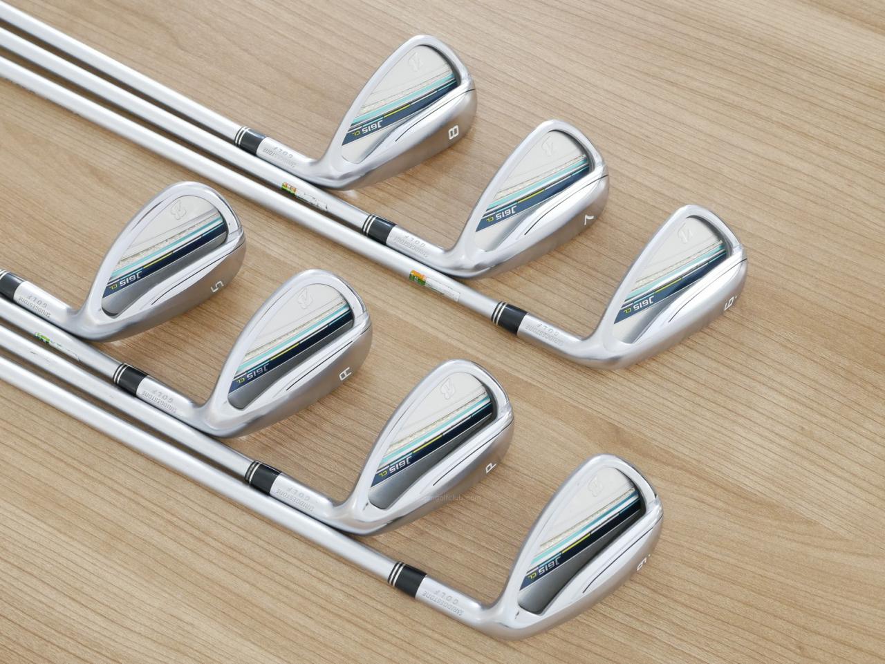 Lady club : All : ชุดเหล็ก Bridgestone J615 CL (ใบใหญ่ ตีง่ายมาก) มีเหล็ก 6-Pw,Aw,Sw (7 ชิ้น) ก้านกราไฟต์ (Lady)