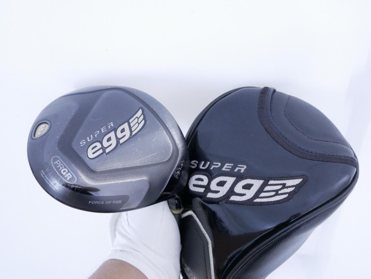 Lady club : All : ไดรเวอร์ PRGR Super EGG (ปี 2017 หน้าเด้งเกินกฏ) Loft 11.5 ก้าน M-30 Flex L