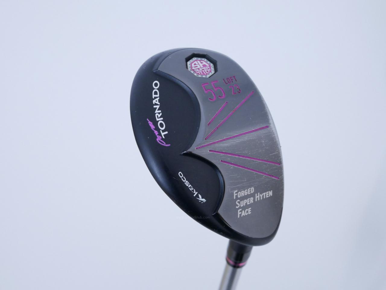 Lady club : All : ไม้กระเทย Kasco Power Tornado 8 Loft 23 Flex L