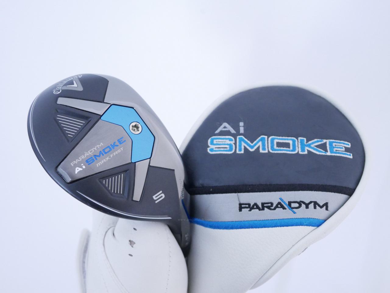 Lady club : All : ไม้กระเทย Callaway Paradym AI Smoke MAX FAST (รุ่นปี 2024 Japan Spec.) Loft 24 ก้าน Mitsubishi ELDIO 40 Flex L