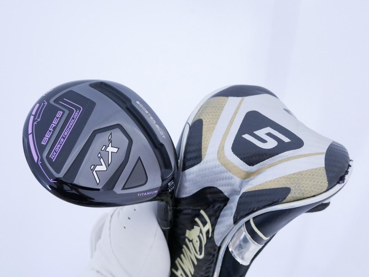Lady club : All : หัวไม้ 5 Honma Beres NX Titanium (รุ่นปี 2023) Loft 19 ก้าน Honma Vizard NX 37 Flex L