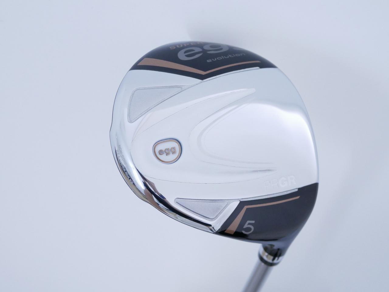 Lady club : All : หัวไม้ 5 PRGR Super EGG Evolution (รุ่นล่าสุด ออกปี 2024 หน้าเด้งเกินกฏ ตีไกลมาก) Loft 19 Flex L (M-30)