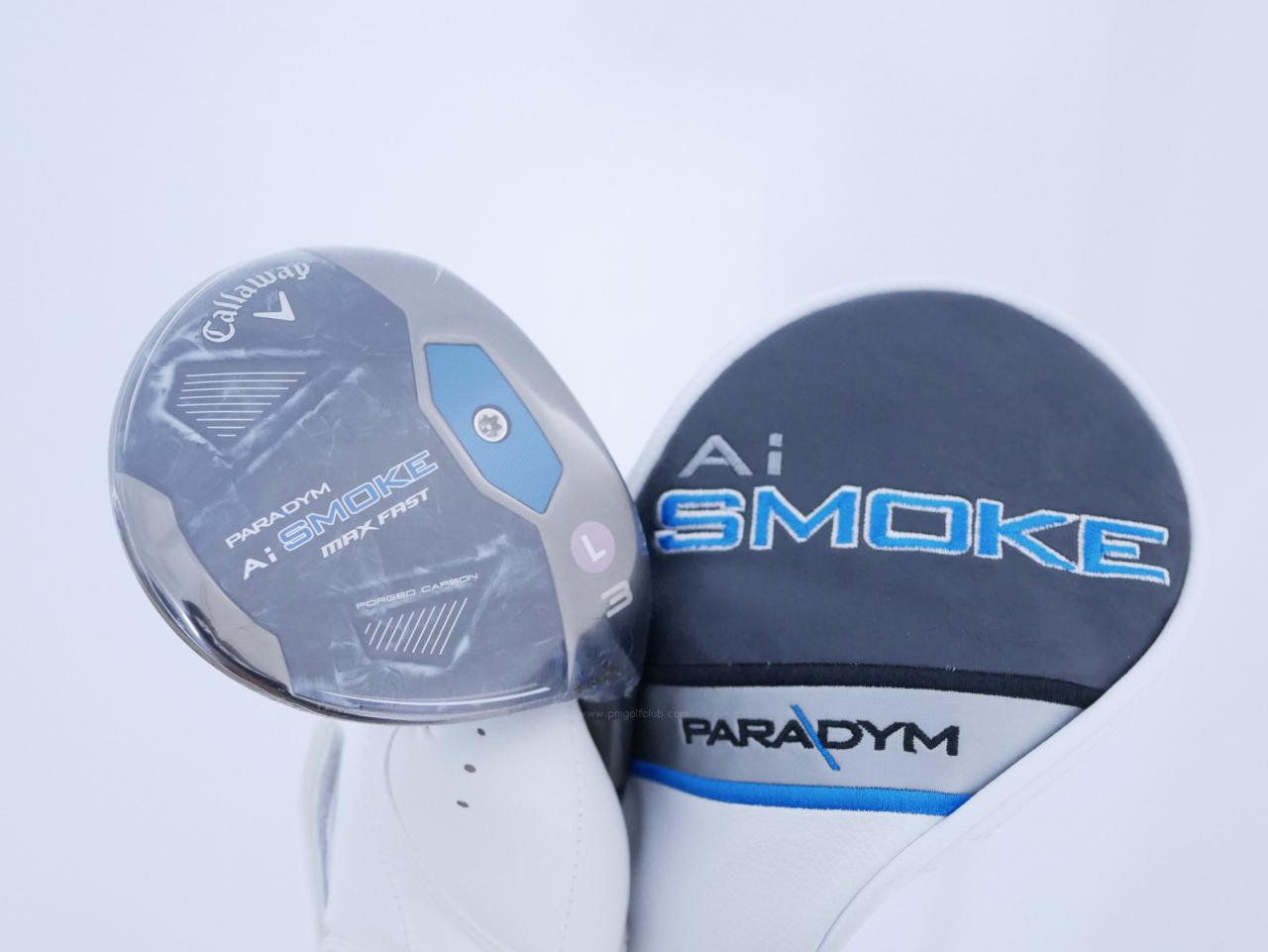 Lady club : All : **ของใหม่ ยังไม่แกะพลาสติก** หัวไม้ 3 Callaway Paradym AI Smoke MAX FAST (รุ่นปี 2024 Japan Spec.) Loft 16 ก้าน Mitsubishi ELDIO 40 Flex L