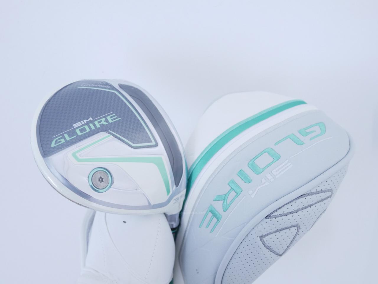 Lady club : All : **ของใหม่ ยังไม่แกะพลาสติก** หัวไม้ 3 Taylormade SIM GLOIRE (รุ่นปี 2021 รุ่นท๊อปสุด Japan Spec) Loft 16 Flex A (Lady)