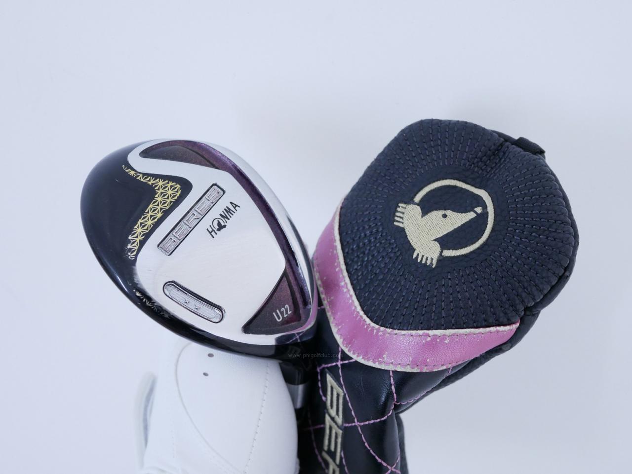 Lady club : All : ไม้กระเทย Honma Beres 2020 (ออกปี 2020) Loft 22 ก้าน Honma ARMRQ (38) Flex L (2 ดาว)