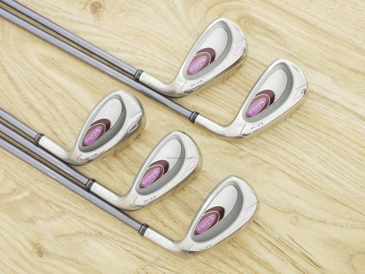 PRGR プロギア sweep CT-10 M-30 レディース アイアンセット