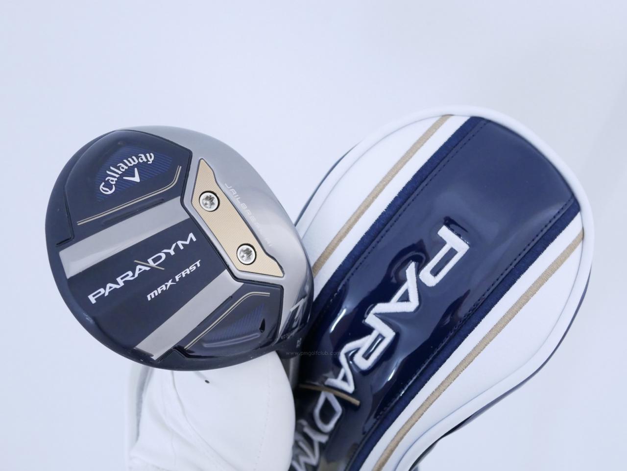 Lady club : All : หัวไม้ 7 Callaway Paradym MAX FAST (รุ่นปี 2023 Japan Spec.) Loft 22 ก้าน Mitsubishi ELDIO 40 Flex L