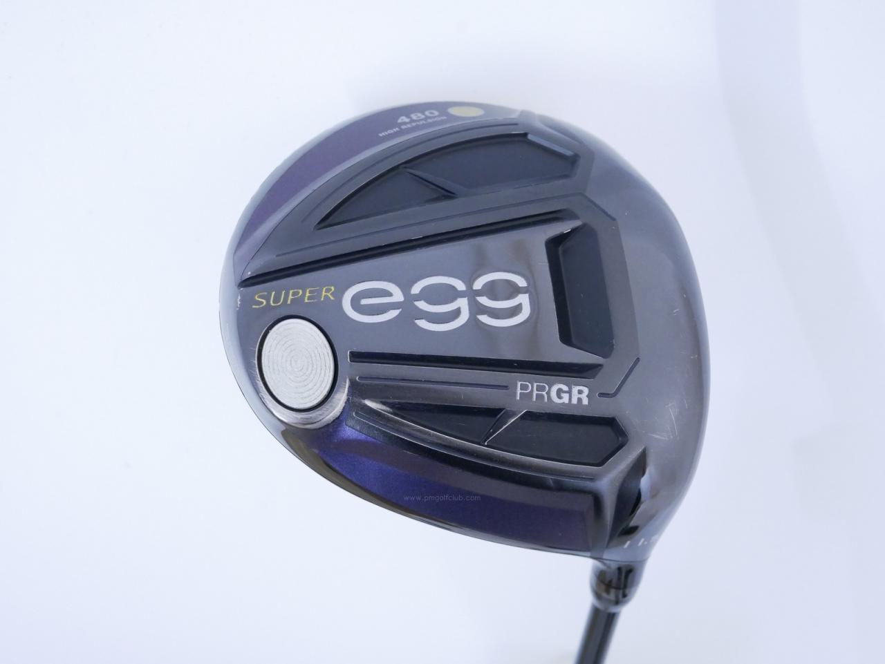 Lady club : All : ไดรเวอร์ PRGR Super EGG 480cc. (ปี 2021 หน้าเด้งเกินกฏ ตีไกลมาก) Loft 11.5 Flex L (M-30)