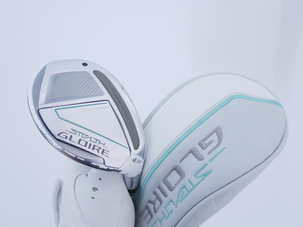 Lady club : All : ไม้กระเทย Taylormade Stealth GLOIRE (ออกปี 2022 รุ่นท๊อปสุด Japan Spec) Loft 22 ก้าน Fujikura Speeder NX Flex A (Lady)