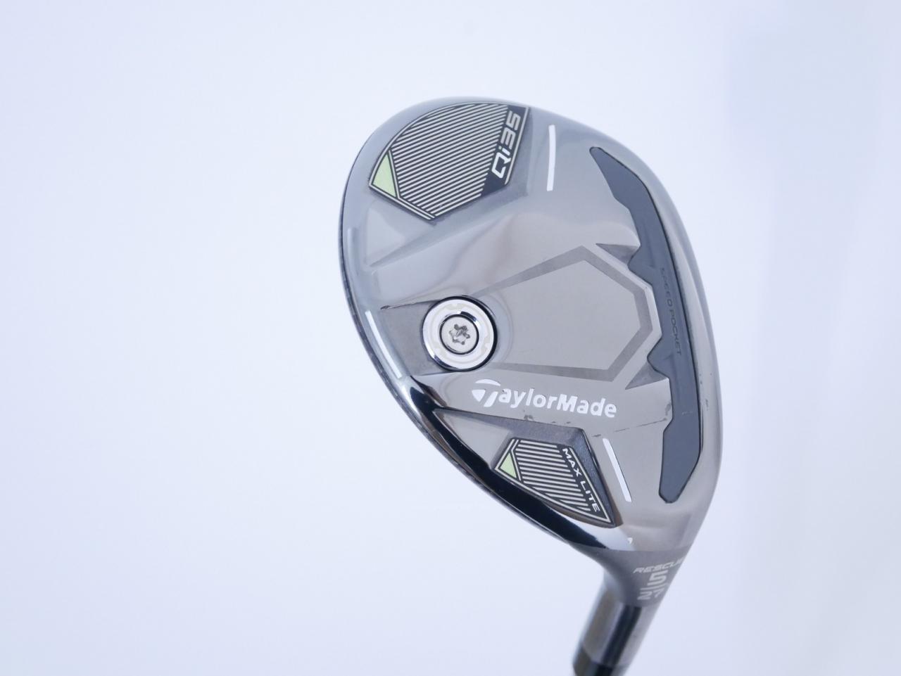 Lady club : All : ไม้กระเทย Taylormade Qi35 MAX Lite Rescue (ออกปี 2025) Loft 27 ก้าน Mitsubishi ELDIO TM40 Flex A (Lady)
