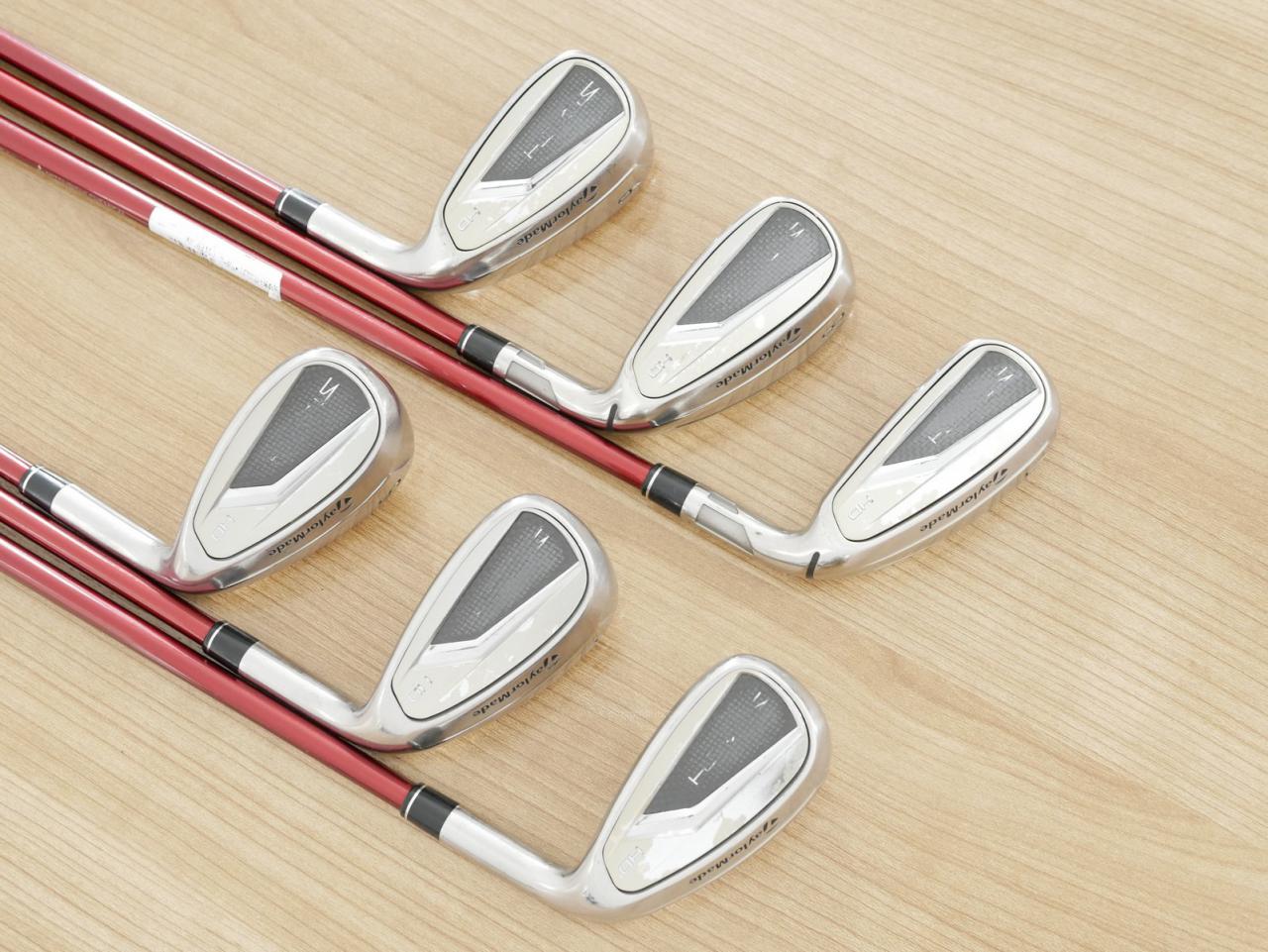 Lady club : All : ชุดเหล็ก Taylormade Stealth HD (ออกปี 2022 Japan Spec. ใบใหญ่มาก ตีง่ายสุดๆ) มีเหล็ก 7-Pw,Aw,Sw (6 ชิ้น) ก้านกราไฟต์ Mitsubishi Tensei TM40 Flex L