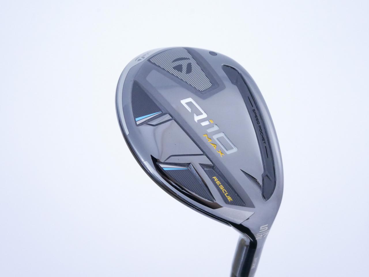 Lady club : All : ไม้กระเทย Taylormade Qi10 MAX Rescue (ออกปี 2024) Loft 27 ก้าน Mitsubishi ELDIO TM40 Flex L