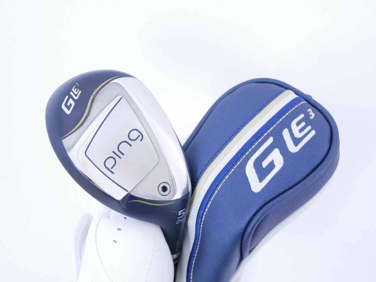 Lady club : All : ไม้กระเทย Ping G Le3 (รุ่นล่าสุด ปี 2024 Japan Spec.) Loft 26 ก้านกราไฟต์ Ping ULT 250 Flex L