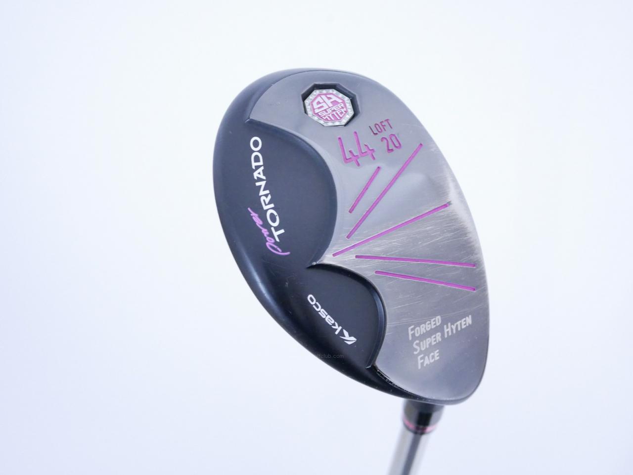 Lady club : All : ไม้กระเทย Kasco Power Tornado 8 Loft 20 Flex L