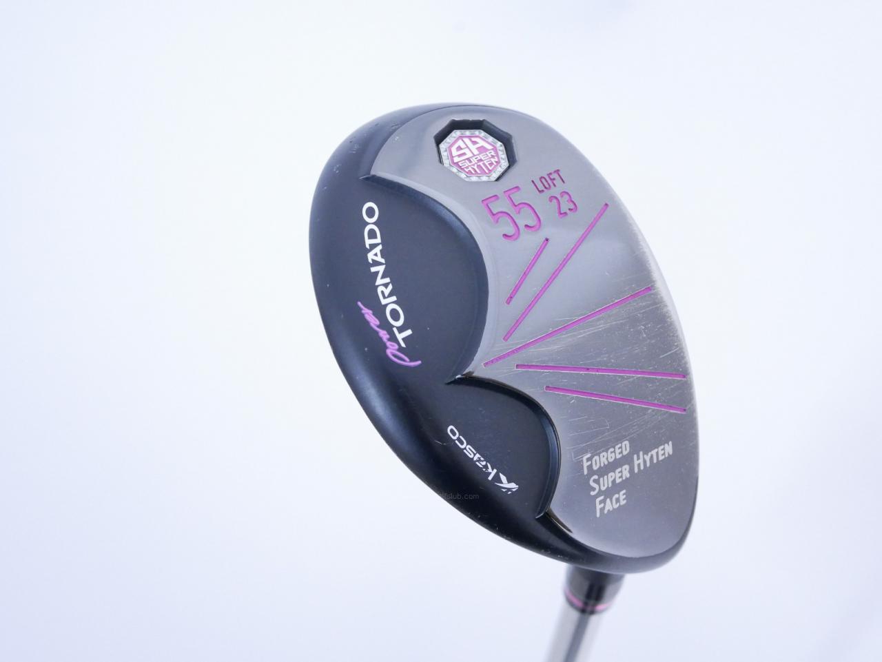 Lady club : All : ไม้กระเทย Kasco Power Tornado 8 Loft 23 Flex L