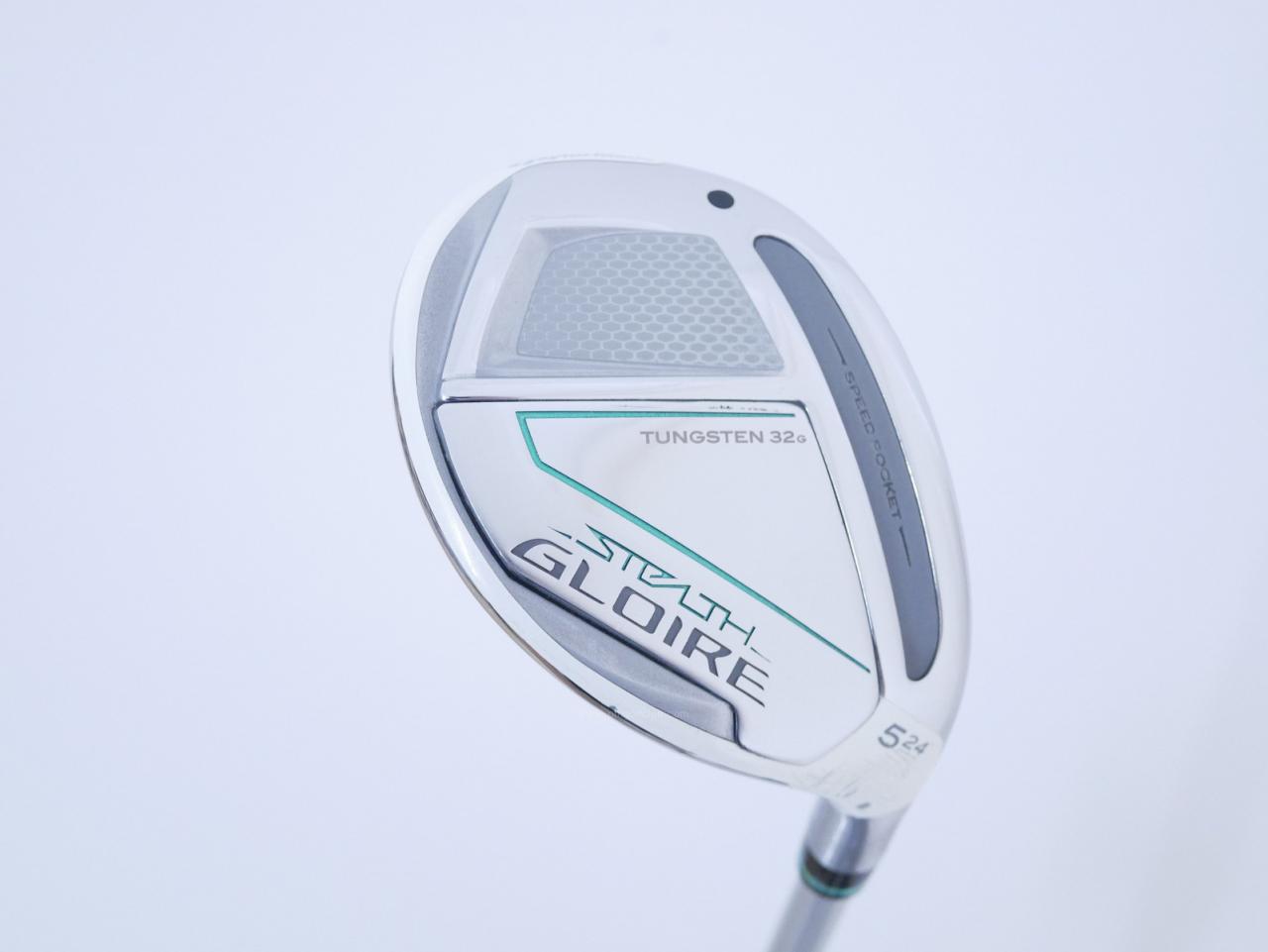 Lady club : All : ไม้กระเทย Taylormade Stealth GLOIRE (ออกปี 2022 รุ่นท๊อปสุด Japan Spec) Loft 24 ก้าน Fujikura Speeder NX Flex L