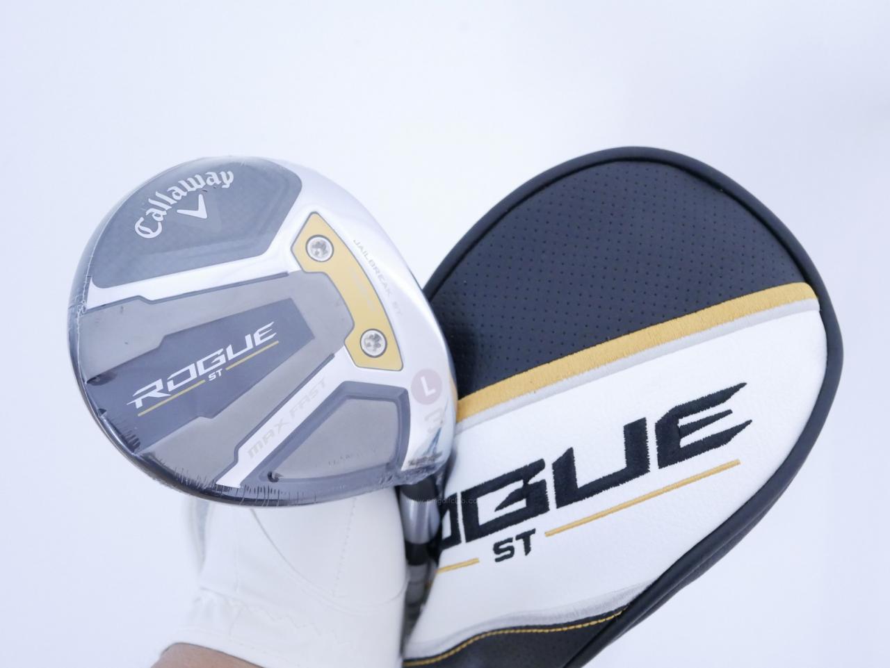 Lady club : All : **ของใหม่ ยังไม่แกะพลาสติก** หัวไม้ 3 Callaway Rogue ST Max Fast (ออกปี 2022) Loft 16 ก้าน Mitsubishi ELDIO 40 Flex L