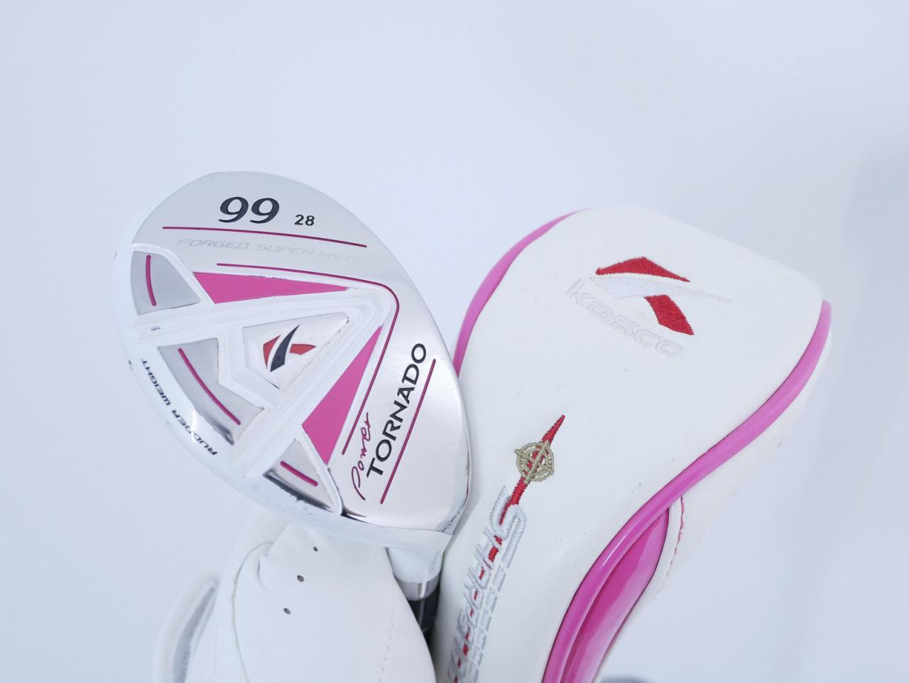 Lady club : All : ไม้กระเทย Kasco Power Tornado Loft 28 Flex L