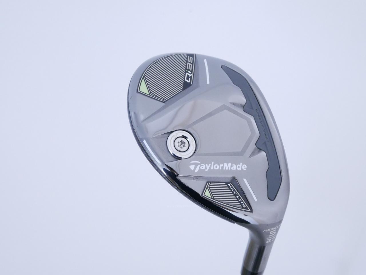 Lady club : All : ไม้กระเทย Taylormade Qi35 MAX Lite Rescue (รุ่นล่าสุด ออกปี 2025) Loft 27 ก้าน Mitsubishi ELDIO TM40 Flex A (Lady)
