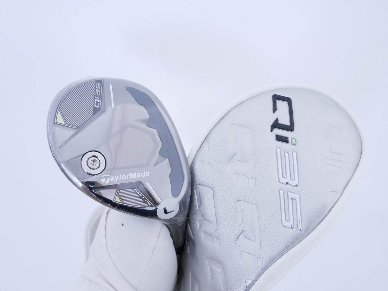 Lady club : All : **ของใหม่ ยังไม่แกะพลาสติก** ไม้กระเทย Taylormade Qi35 MAX Lite Rescue (รุ่นล่าสุด ออกปี 2025) Loft 31 ก้าน Mitsubishi ELDIO TM40 Flex L