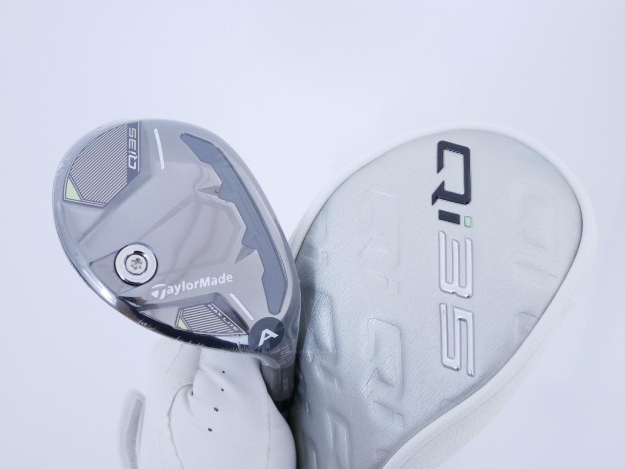 Lady club : All : **ของใหม่ ยังไม่แกะพลาสติก** ไม้กระเทย Taylormade Qi35 MAX Lite Rescue (รุ่นล่าสุด ออกปี 2025) Loft 27 ก้าน Mitsubishi ELDIO TM40 Flex A (Lady)