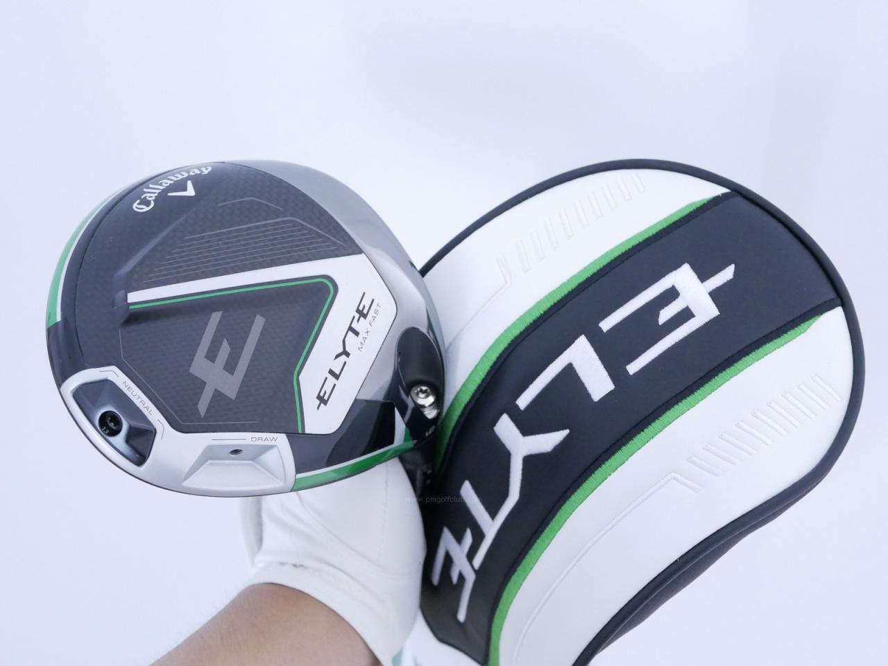 Lady club : All : ไดรเวอร์ Callaway ELYTE Max Fast (รุ่นล่าสุด ปี 2025 Japan Spec.) Loft 12 (ปรับได้) ก้าน UST Mamiya LIN-Q 40 Flex L