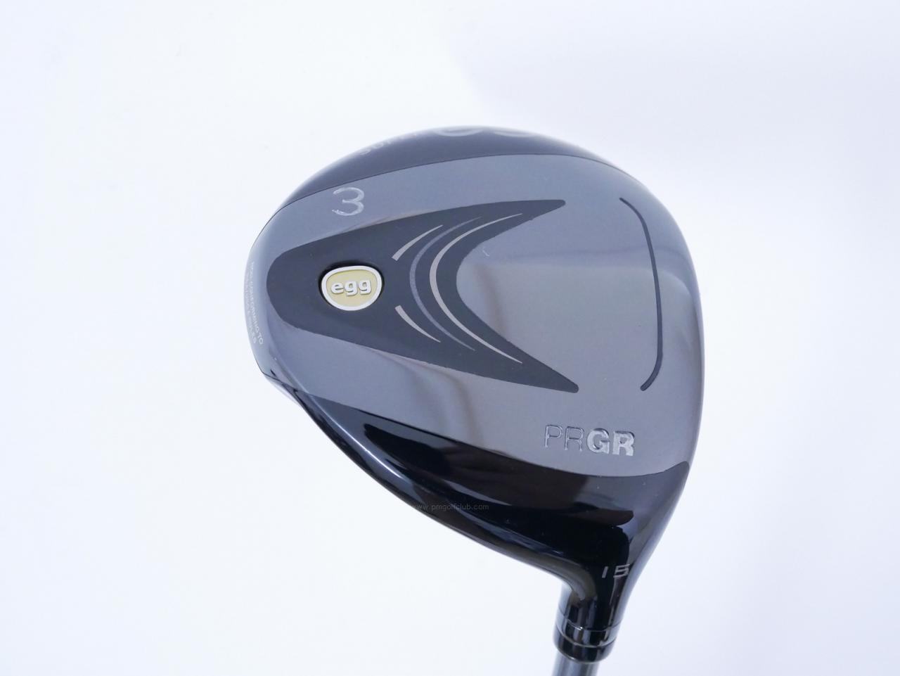 Lady club : All : หัวไม้ 3 PRGR Super Egg (รุ่นปี 2023 หน้าเด้งเกินกฏ COR 0.84 หายากมาก) Loft 15 ก้าน M-30 Flex L
