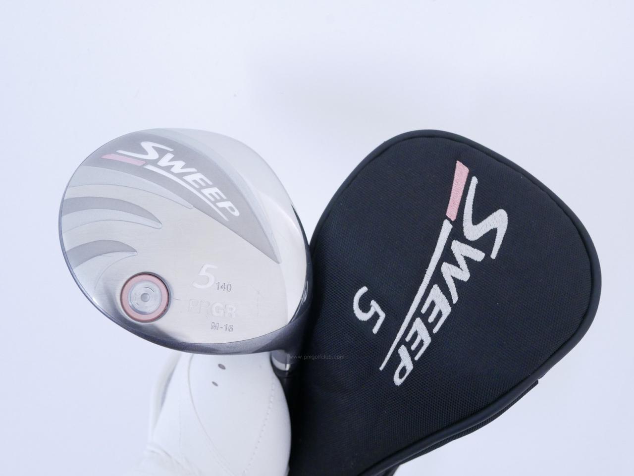 Lady club : All : หัวไม้ 5 PRGR Sweep Loft 21 Flex L (M-30)