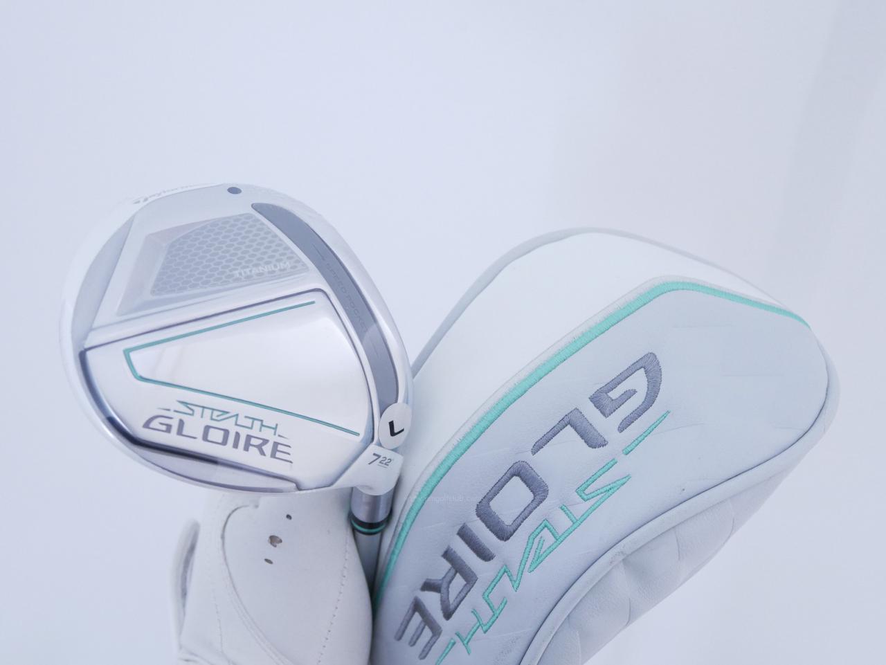 Lady club : All : **ของใหม่ ยังไม่แกะพลาสติก** หัวไม้ 7 Taylormade Stealth GLOIRE Titanium (ออกปี 2022 รุ่นท๊อปสุด Japan Spec) Loft 22 ก้าน Fujikura Speeder NX Flex L