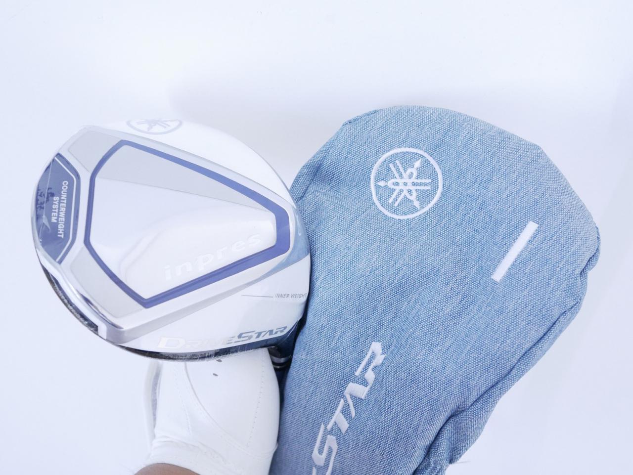 Lady club : All : **ของใหม่ ยังไม่แกะพลาสติก** ไดรเวอร์ Yamaha Inpres DriveStar (รุ่นปี 2023 ตีไกล ตีมันมากๆ) Loft 11.5 ก้าน Mitsubishi VANQUISH 4 Flex L