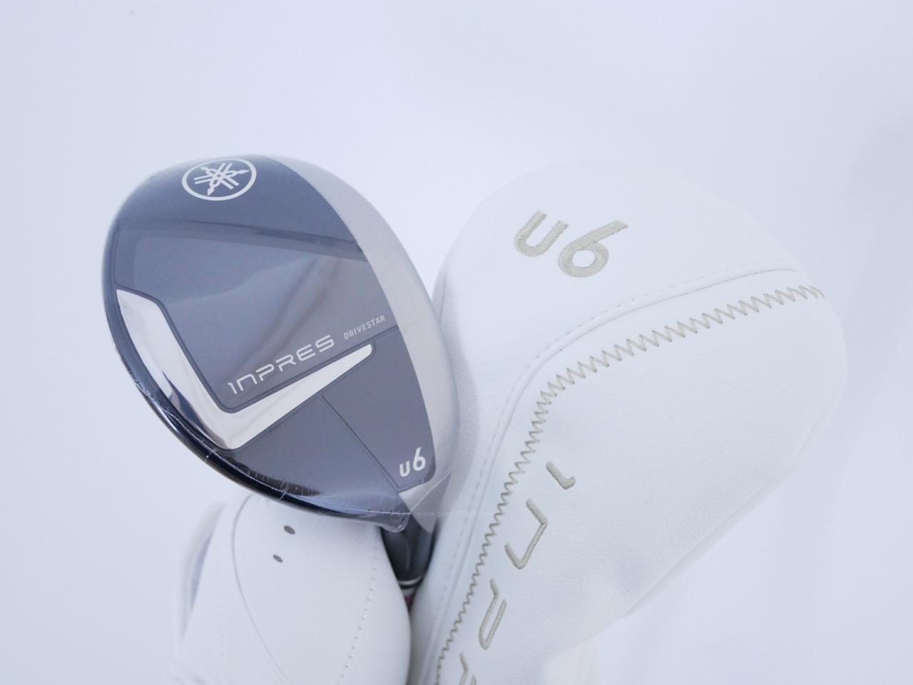 Lady club : All : **ของใหม่ ยังไม่แกะพลาสติก** ไม้กระเทย Yamaha Inpres DriveStar (รุ่นล่าสุด ปี 2025 ตีไกลมากๆ) Loft 27 ก้าน Mitsubishi ELDIO TM-325U Flex L