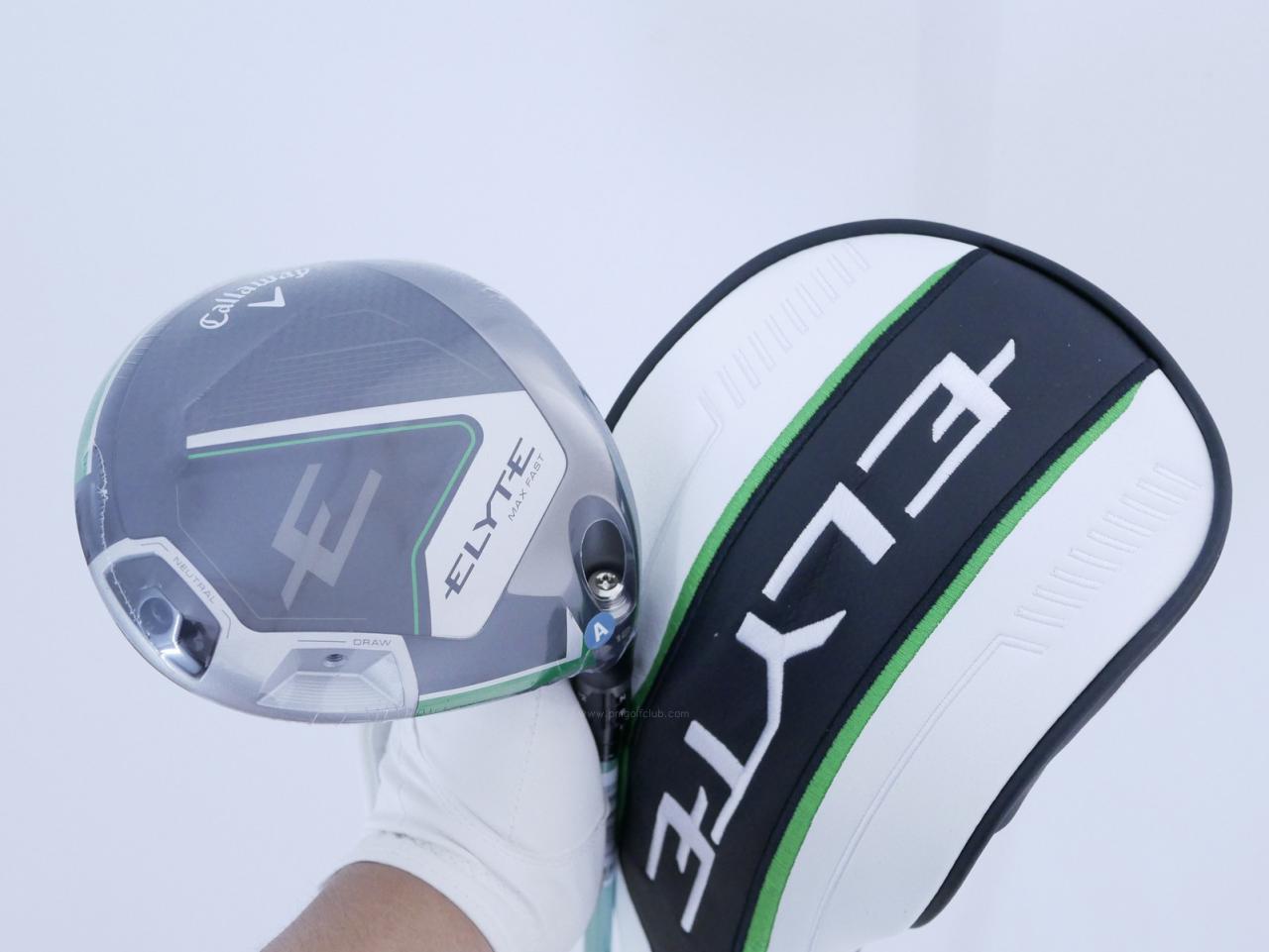 Lady club : All : **ของใหม่ ยังไม่แกะพลาสติก** ไดรเวอร์ Callaway ELYTE Max Fast (รุ่นล่าสุด ปี 2025 Japan Spec.) Loft 12 (ปรับได้) ก้าน UST Mamiya LIN-Q 40 Flex A (Lady)