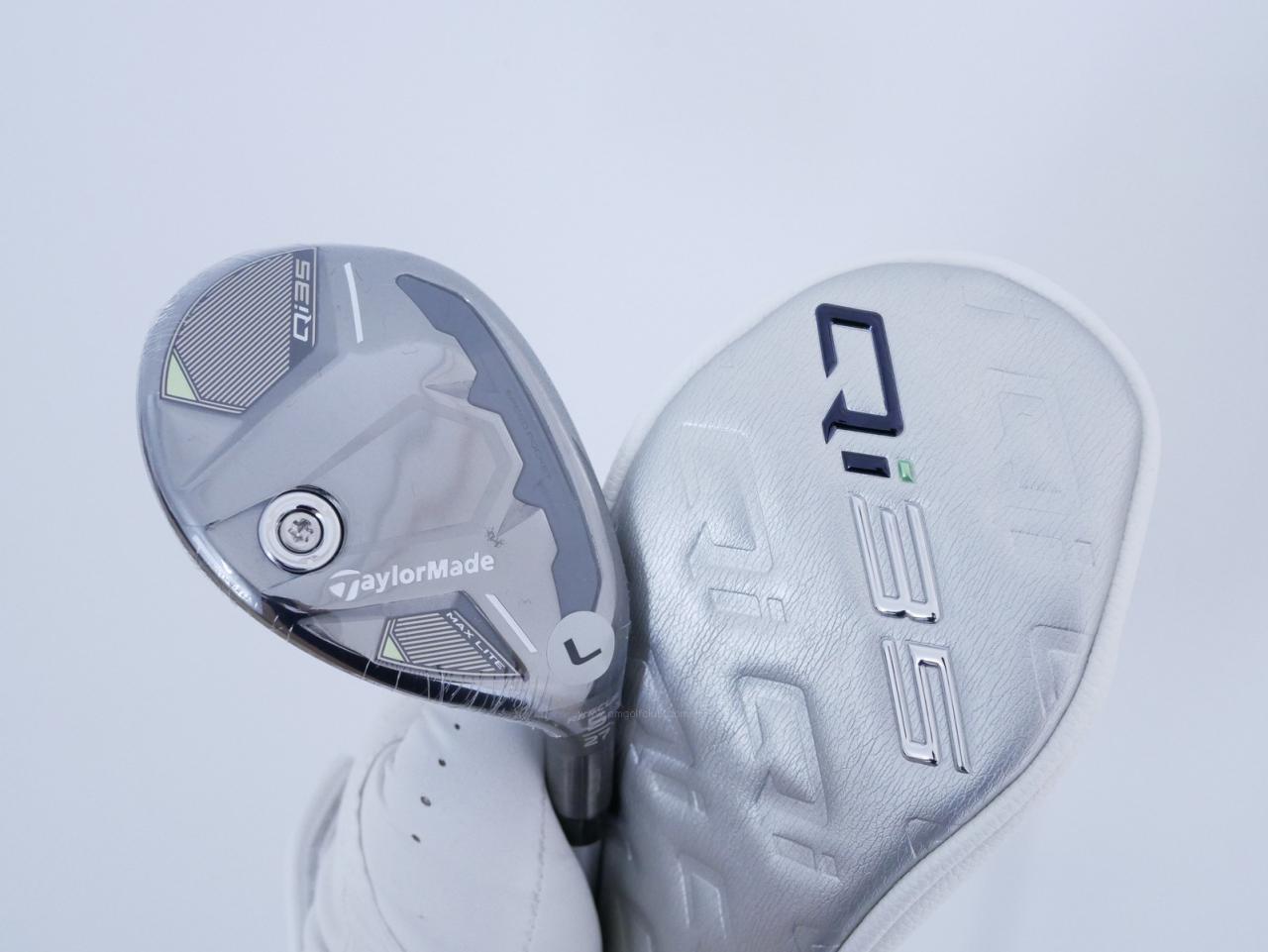 Lady club : All : **ของใหม่ ยังไม่แกะพลาสติก** ไม้กระเทย Taylormade Qi35 MAX Lite Rescue (รุ่นล่าสุด ออกปี 2025) Loft 27 ก้าน Mitsubishi ELDIO TM40 Flex L