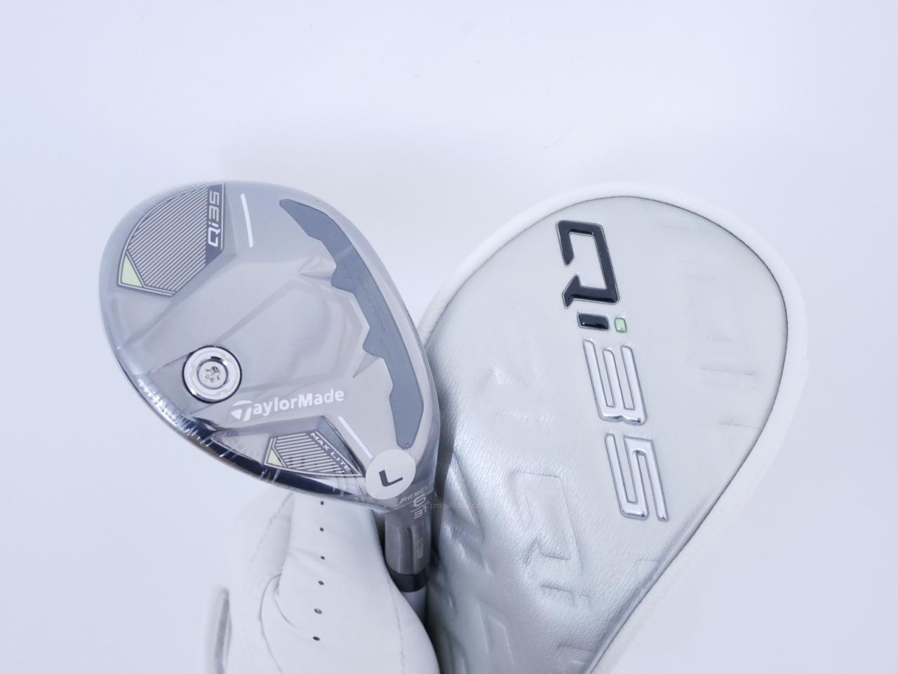 Lady club : All : **ของใหม่ ยังไม่แกะพลาสติก** ไม้กระเทย Taylormade Qi35 MAX Lite Rescue (รุ่นล่าสุด ออกปี 2025) Loft 31 ก้าน Mitsubishi ELDIO TM40 Flex L