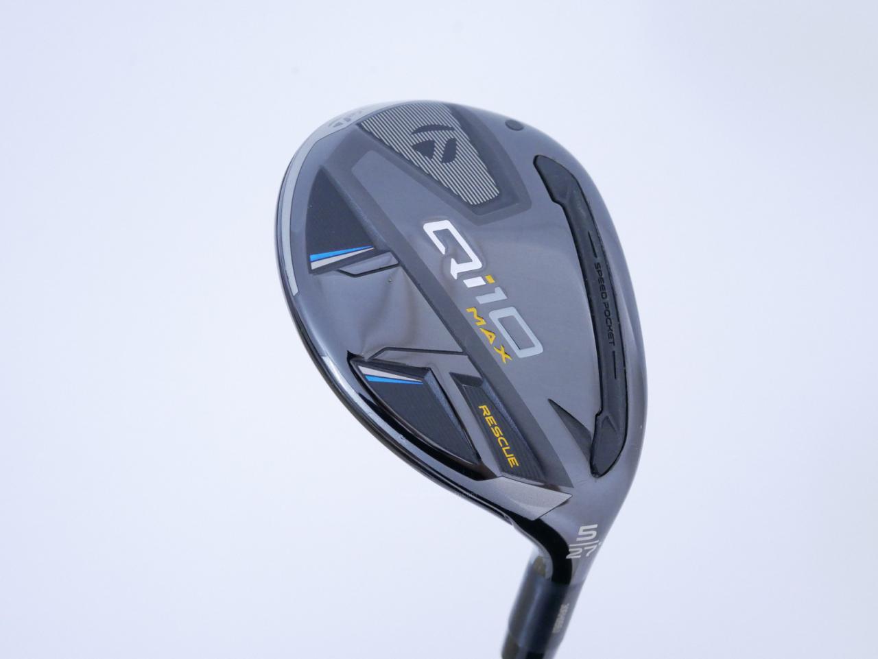 Lady club : All : ไม้กระเทย Taylormade Qi10 MAX Rescue (ออกปี 2024) Loft 27 ก้าน Mitsubishi ELDIO TM40 Flex A (Lady)