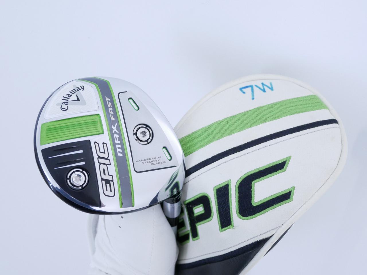 Lady club : All : หัวไม้ 7 Callaway EPIC MAX FAST (รุ่นปี 2021) Loft 21 ก้าน Mitsubishi ELDIO 40 Flex L