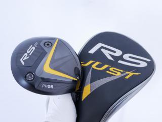 driver : ไดรเวอร์ PRGR RS F JUST (ออกปี 2023) Loft 9.5 ก้าน Tour AD Flex SR