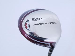 driver : Honma Amazing Spec 480 (หน้าเด้งเกินกฏ หัวขนาด 480cc.) Loft 11.5 ก้าน Amazing Spec Feather & Feather Flex R