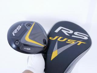 driver : ไดรเวอร์ PRGR RS F JUST (ออกปี 2023) Loft 10.5 ก้าน Tour AD Flex S