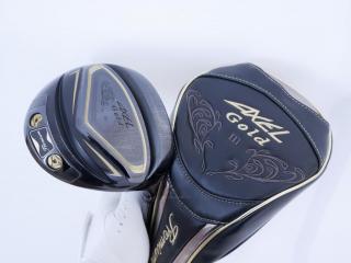 driver : Tsuruya AXEL Gold Premium III (รุ่นปี 2019 ตัวท๊อป หน้าเด้งสุดๆ COR 0.86 ของใหม่ 4 หมื่น) Loft 10.5 Flex R