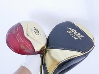 driver : ไดรเวอร์ Tsuruya AXEL Gold Premium IV (รุ่นปี 2021 ตัวท๊อป หน้าเด้งสุดๆ COR 0.87 ของใหม่ 4 หมื่น) Loft 11.5 Flex R
