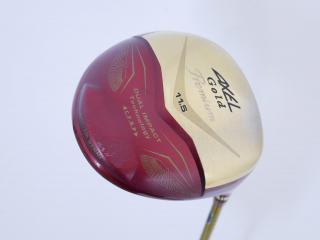 driver : ไดรเวอร์ Tsuruya AXEL Gold Premium IV (รุ่นปี 2021 ตัวท๊อป หน้าเด้งสุดๆ COR 0.87 ของใหม่ 4 หมื่น) Loft 11.5 Flex R